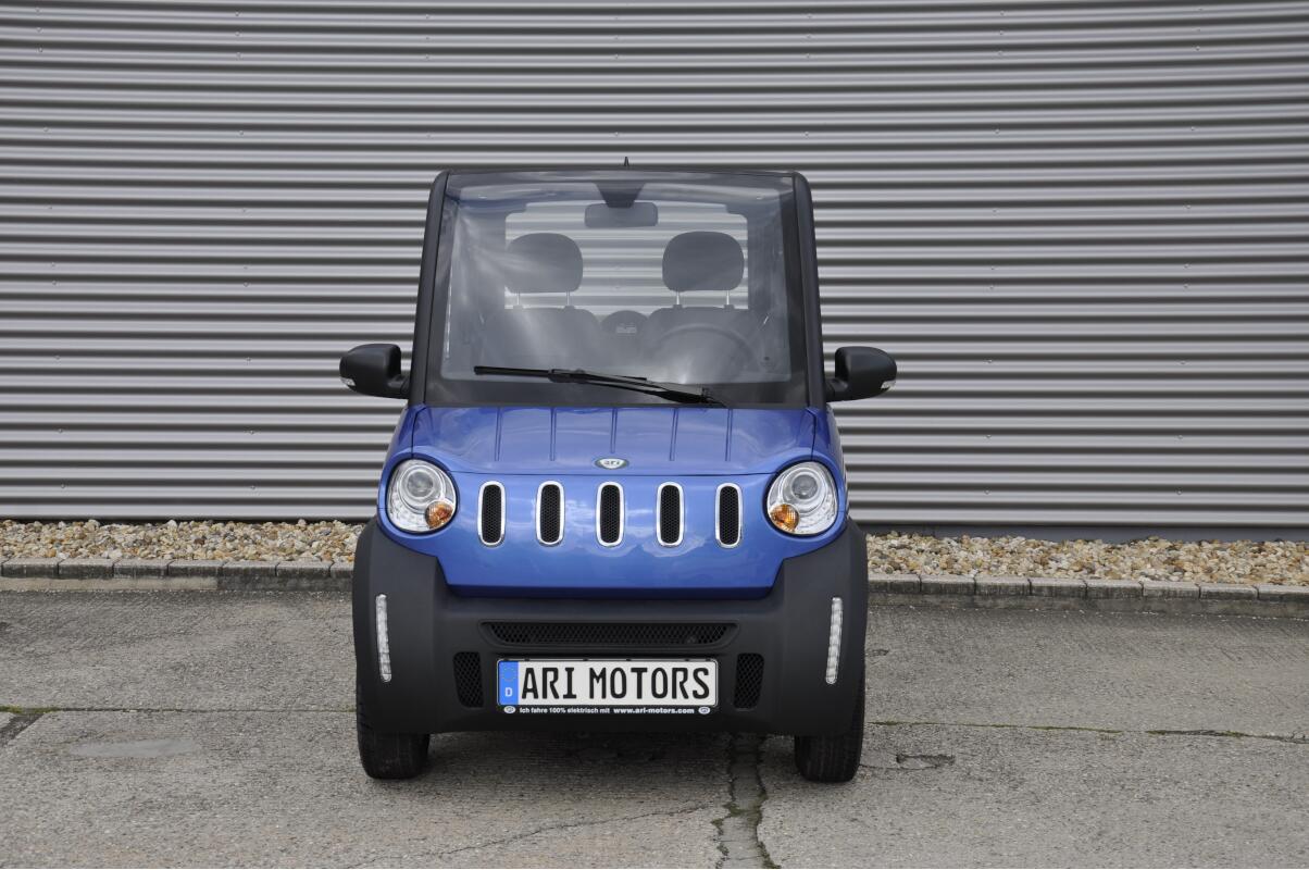 ARI Motors ARI 452 Elektrofahrzeug E-Auto Leichtfahrzeug 45 km/h Mopedführerschein weiß