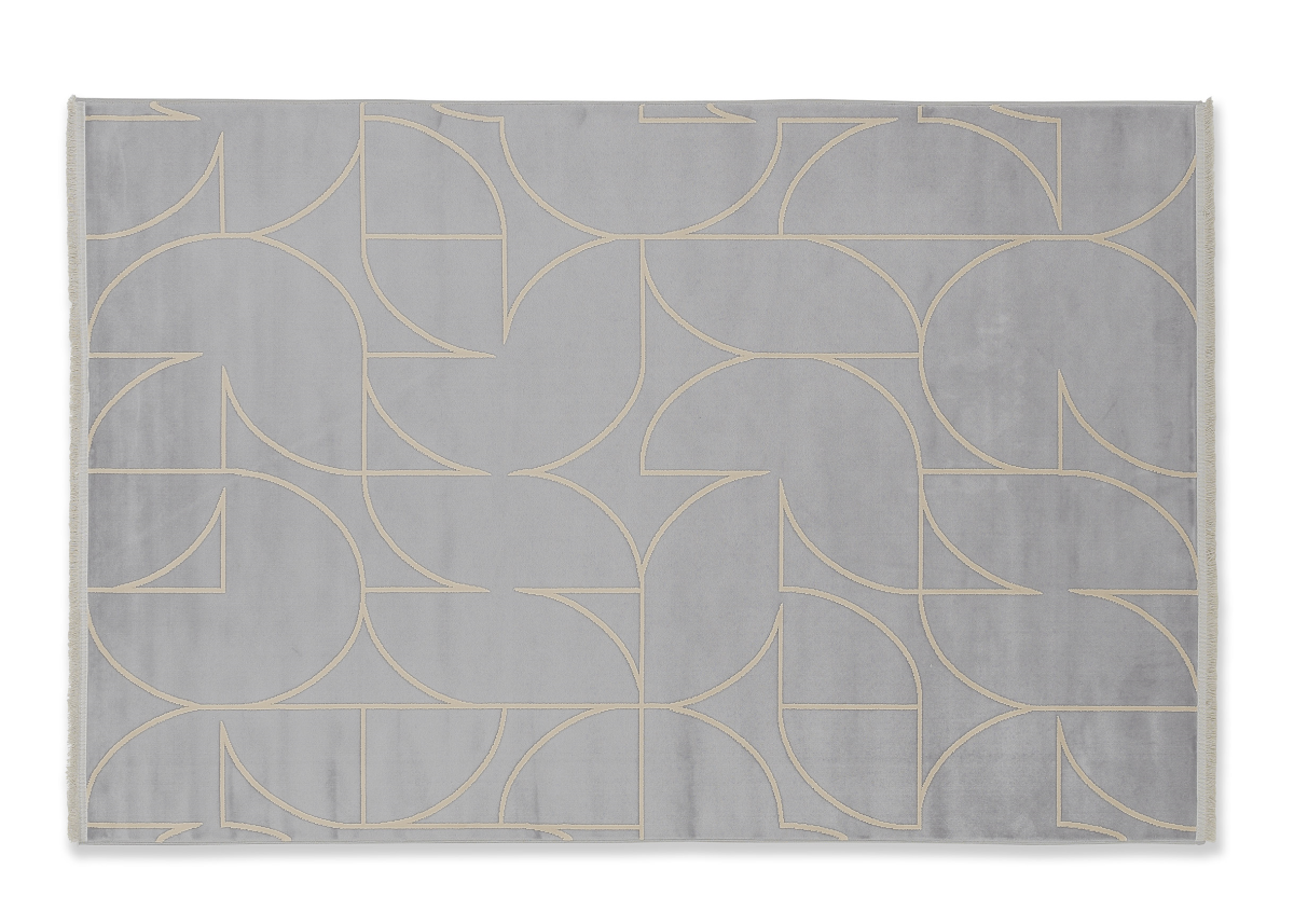 Schöner Wohnen Webteppich Magic gold/grau 160x230