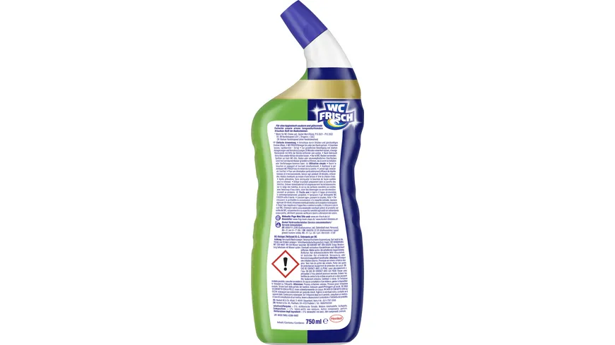 WC FRISCH Kraft Aktiv WC Reiniger Gel Lemon 750 ml 750 ml