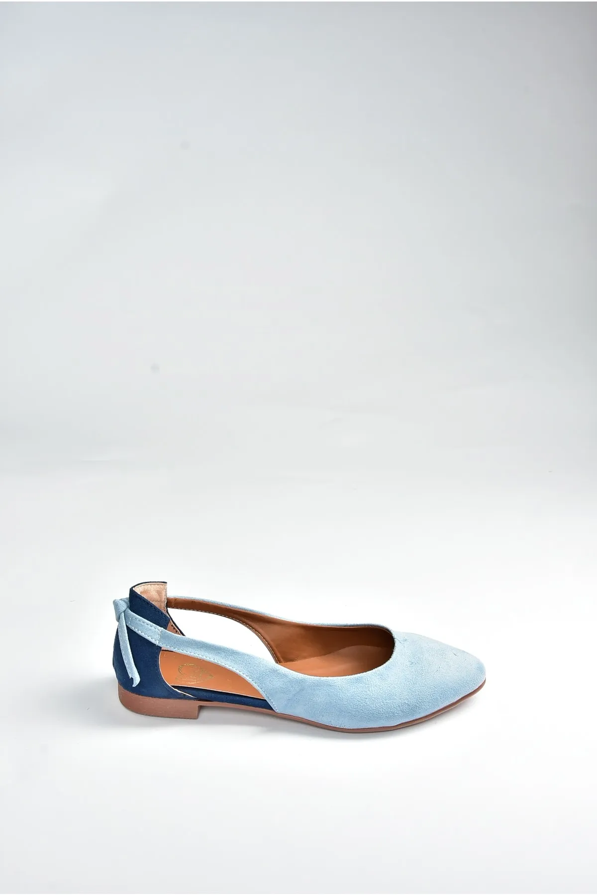 Fox Shoes  Blau/Marineblaue Damen-Ballerinas H726324002
