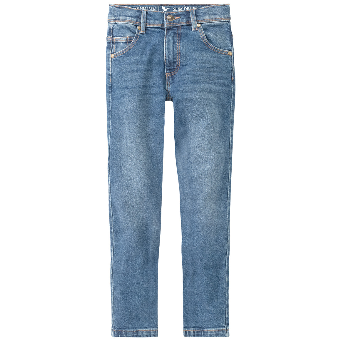 Jungen Slim-Jeans im klassischen Dessin