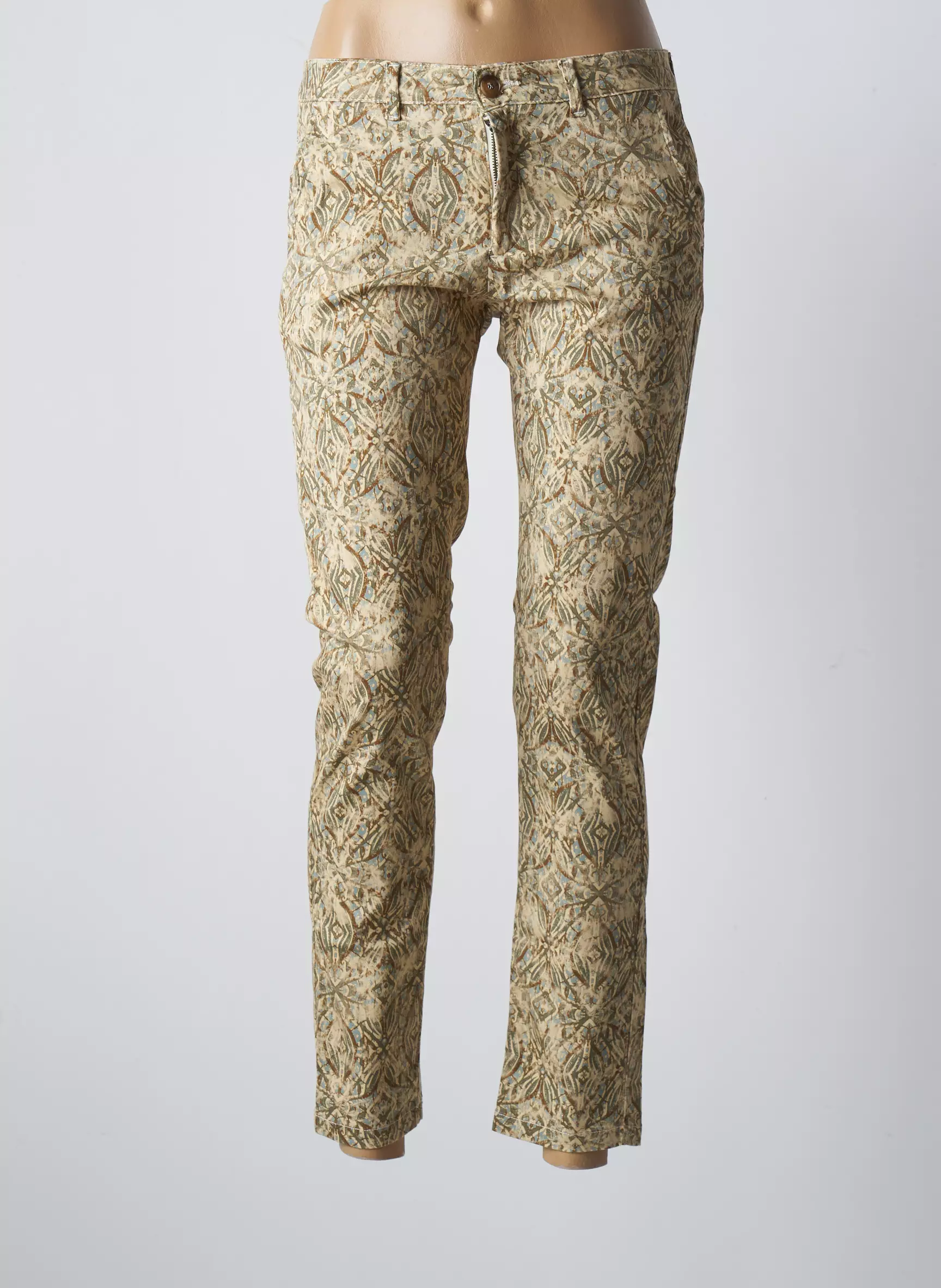 Hod Pantalons Chino Femme couleur beige