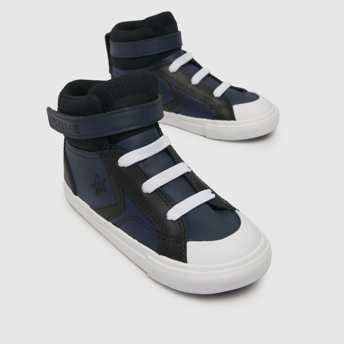 Converse marinblå och svarta Pro Blaze pojkarsneakers