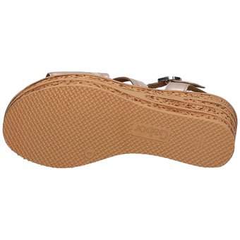 Gabor Keilsandale in beige