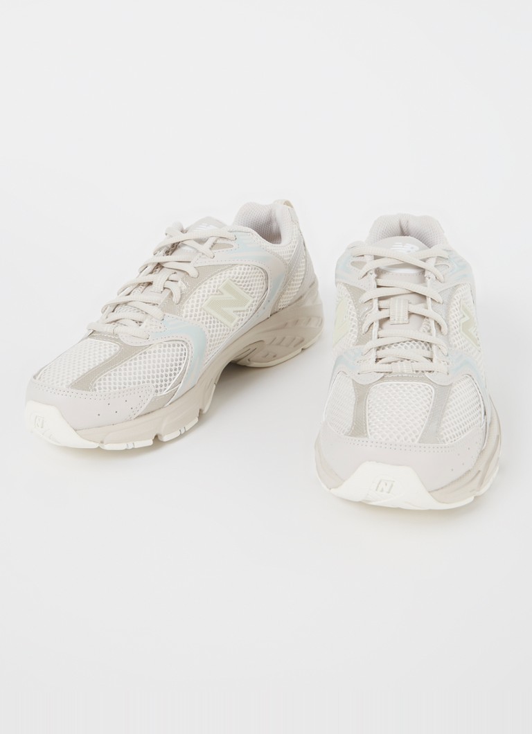 New Balance  530 sneaker van mesh met leren details