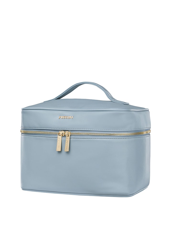Puccini Kosmetiktasche in Hellblau - (B)25 x (H)18 x (T)18 cm günstig kaufen onesize