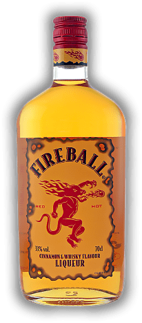 Fireball Whisky Zimt Likör 0,7 Liter Fireball Whisky Zimt Likör 0,7 Liter Ein feuriges Geschmackserlebnis. 0,7	 Liter - Vol 33%