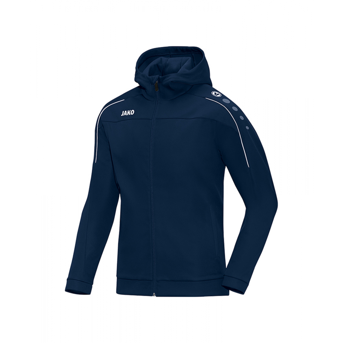 Jako Classico Kapuzenjacke Damen Blau F09