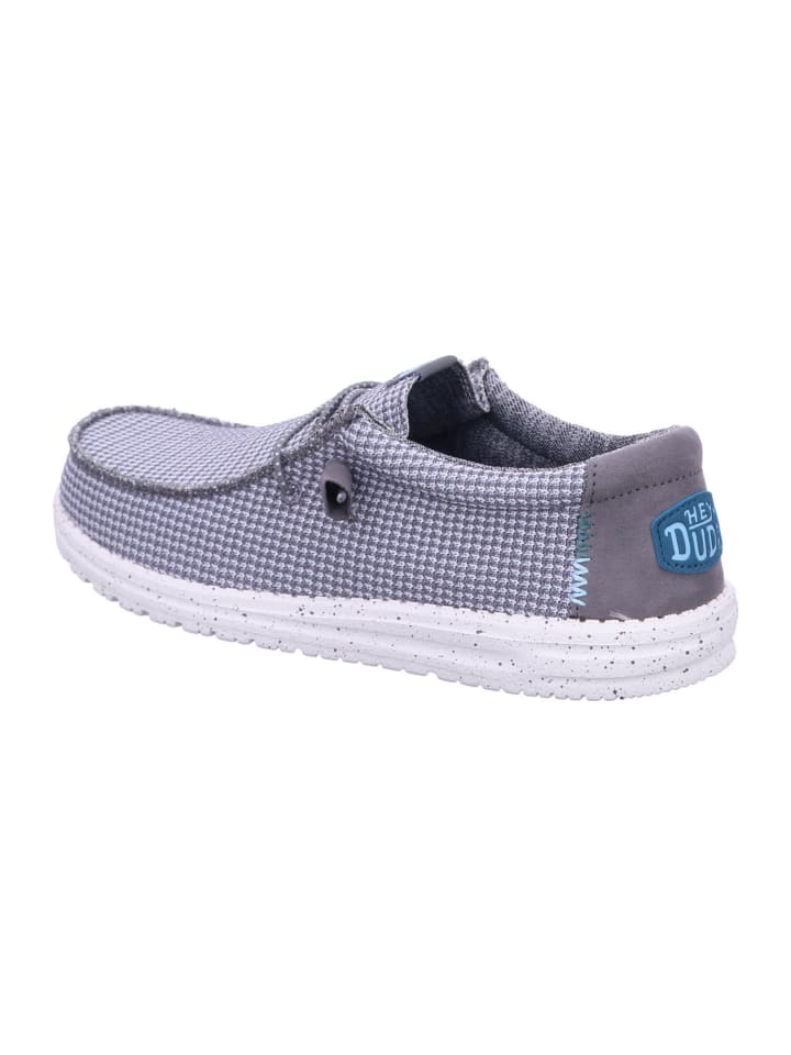 Hey Dude Herren Halbschuhe Wally in Grau günstig kaufen