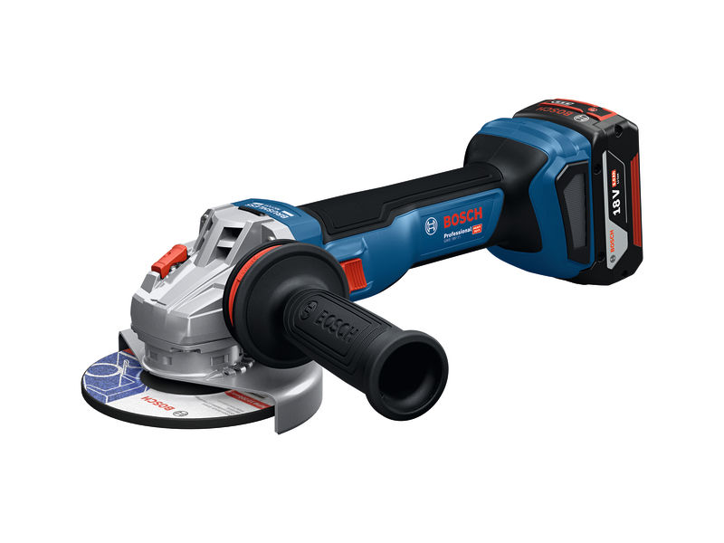 Bosch Blauw 0615A500AH Accutoolkit 3-toolkit 18V GSB 18V-65, GBH 18V-2, GWS 18V-11 3x 5.0Ah accu en lader GAL 12V/18V-80 u torbi za alat