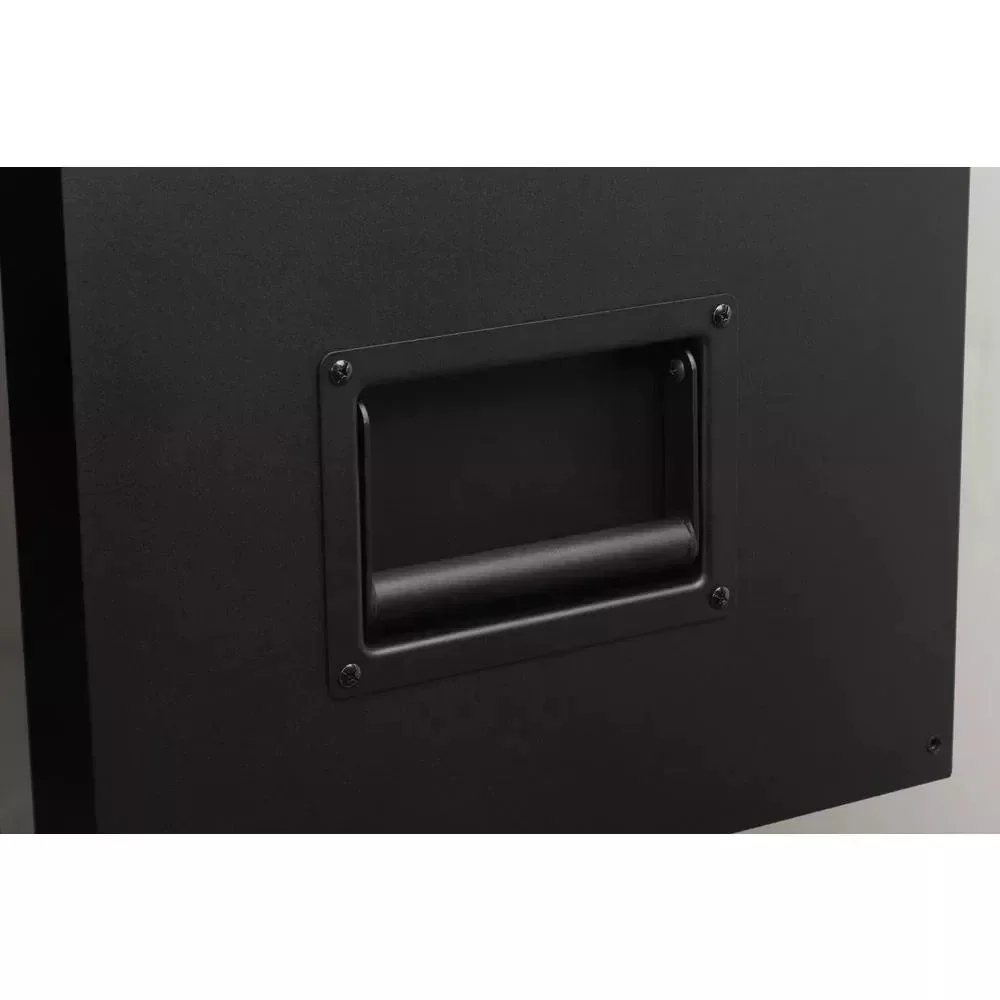 Industrial 41 inches. WX 21.5 inches. D matte black 4 drawer top tool box