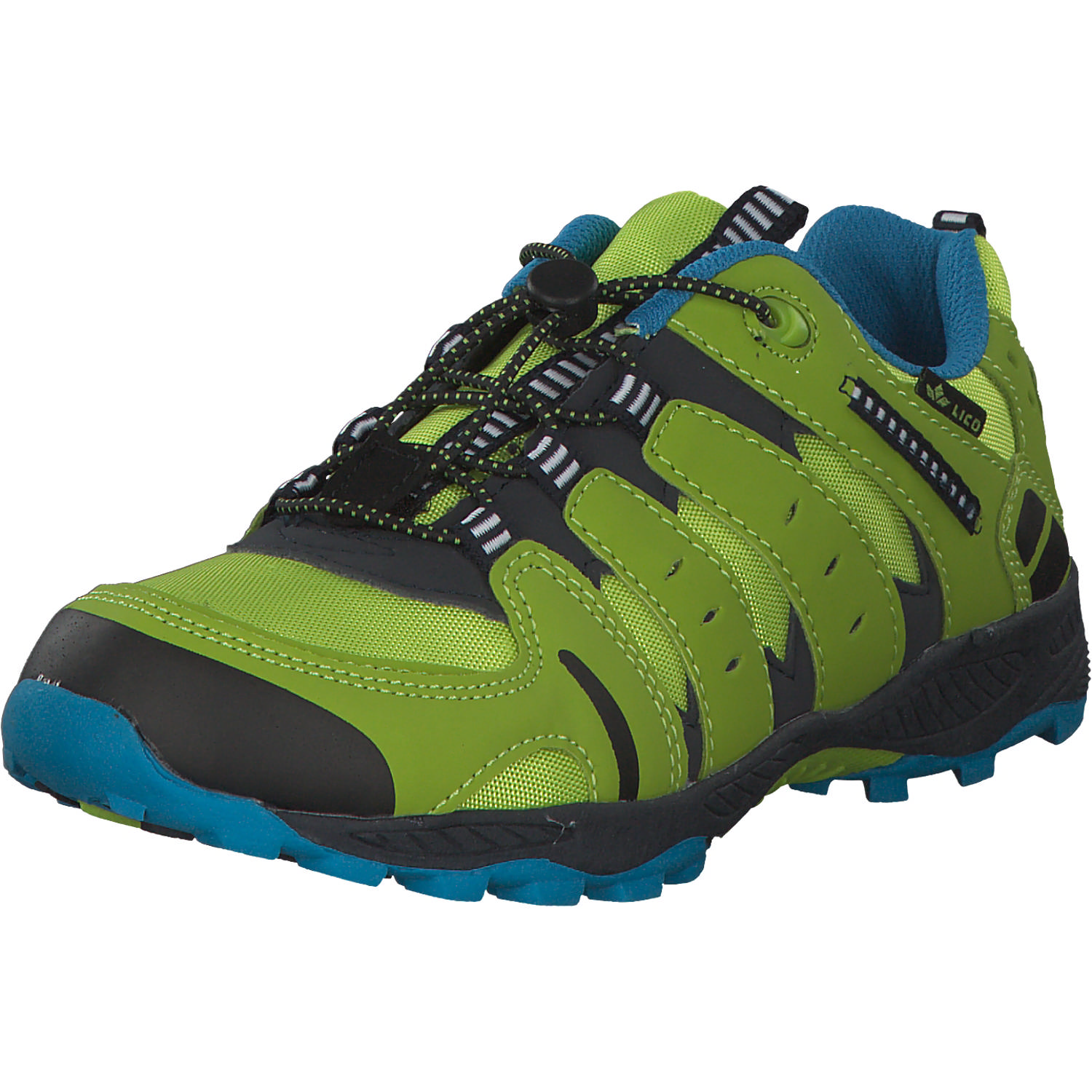 Geka Fremont, Trekkingschuhe, Kinder, lemon/marine/petrol