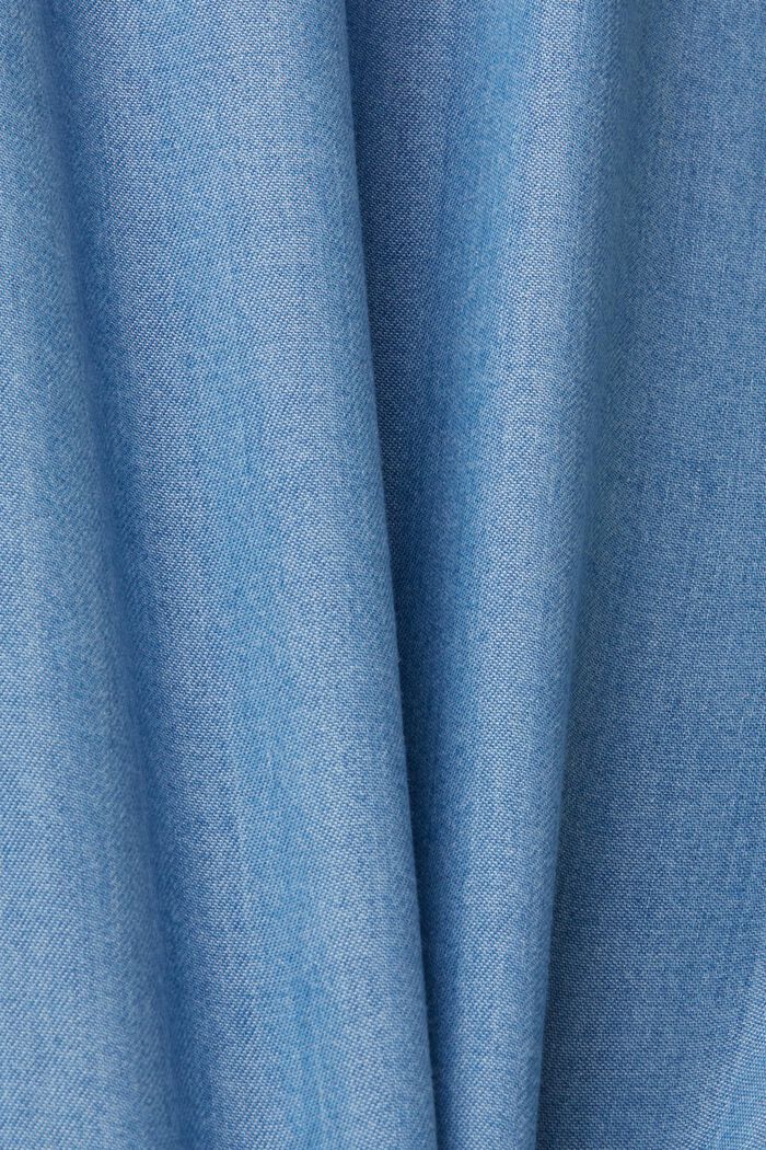 Aus TENCEL™: Shorts in Denimoptik