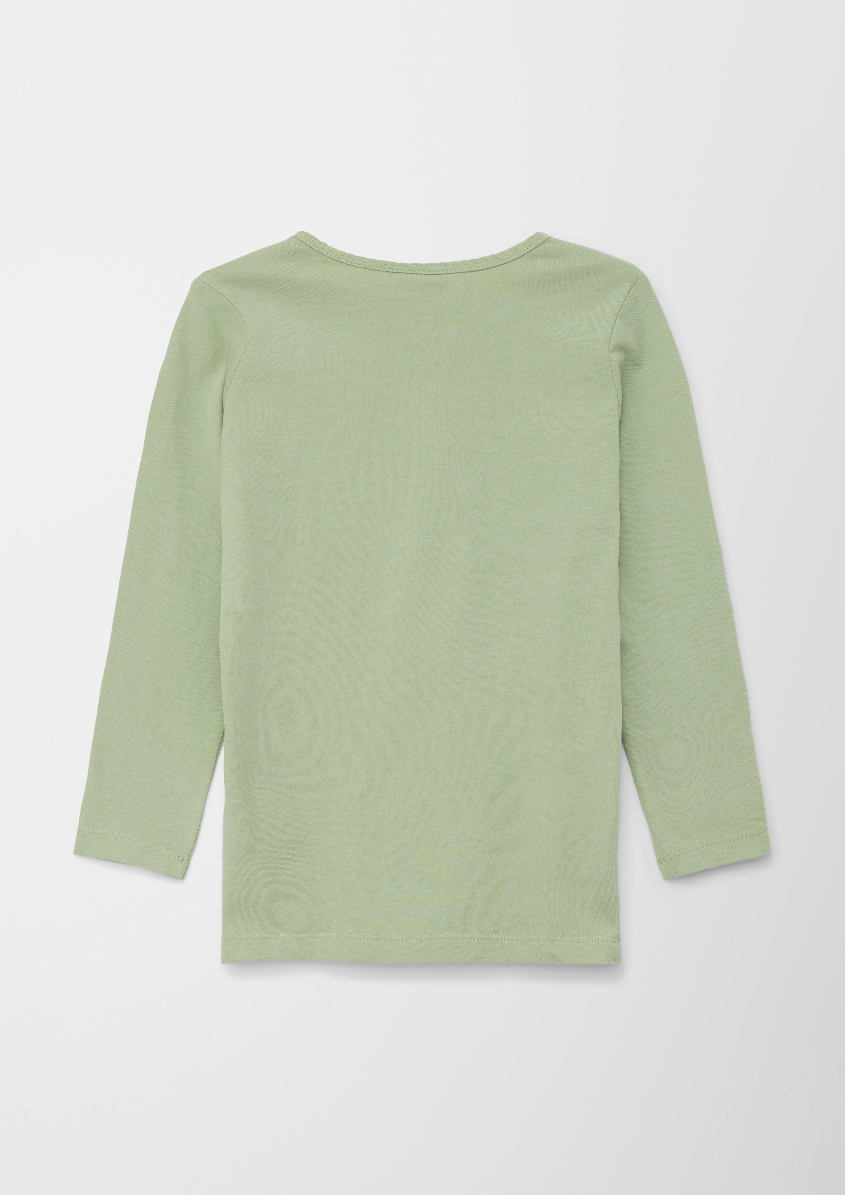 Longsleeve mit Pailettenbesatz  2119684-7360