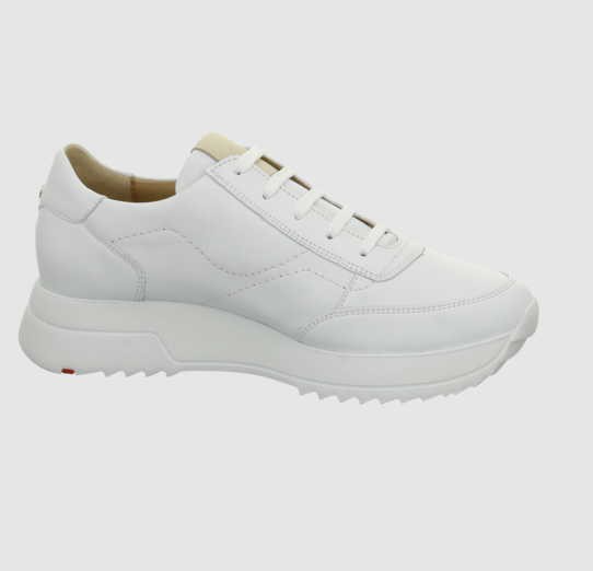 LLOYD Freizeit Schnürer weiss Sneaker Low, Weiß