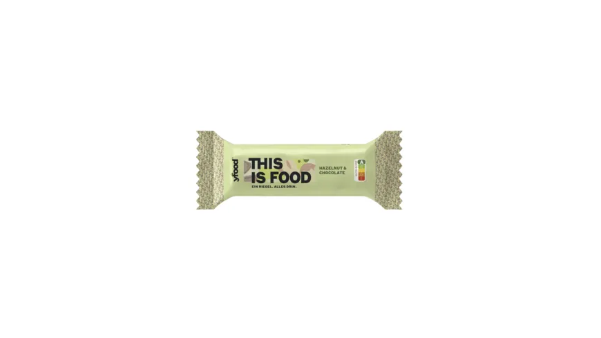 yfood Riegel Chocolate & Hazelnut 60 g