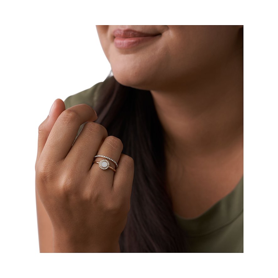Fossil Damenring