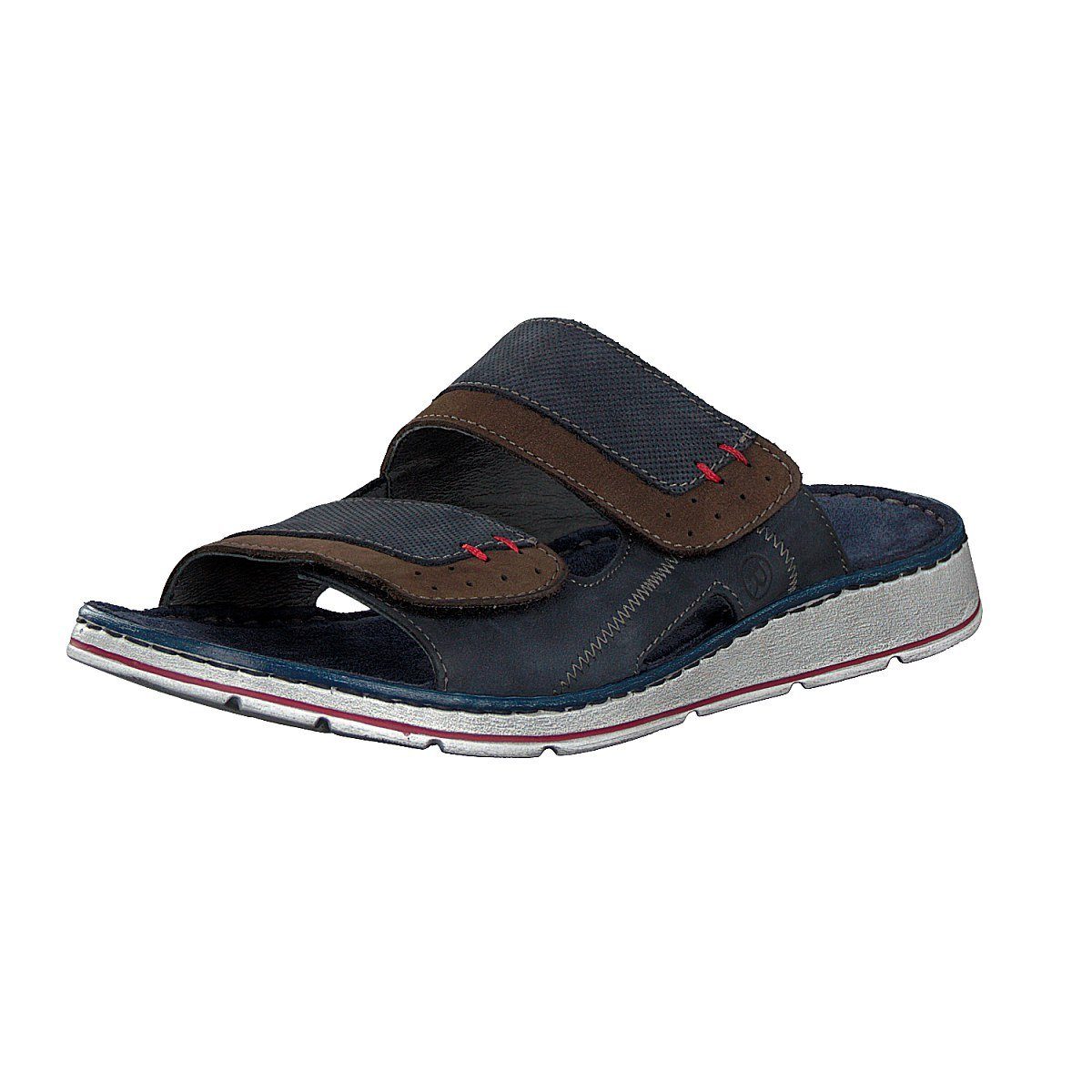 Rohde Rohde Herren Pantolette blau Hausschuh