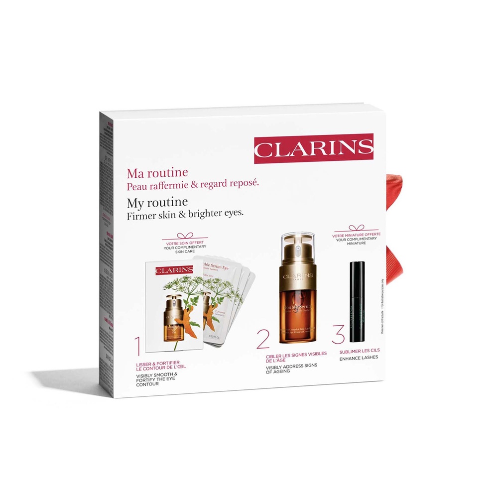 Clarins Coffret  Mes essentiels Double Serum Soins visage  anti-âge, anti-rides