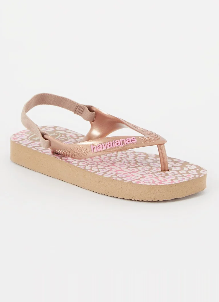 Flip-flop-uri Havaianas Baby Mini Me cu imprimeu
