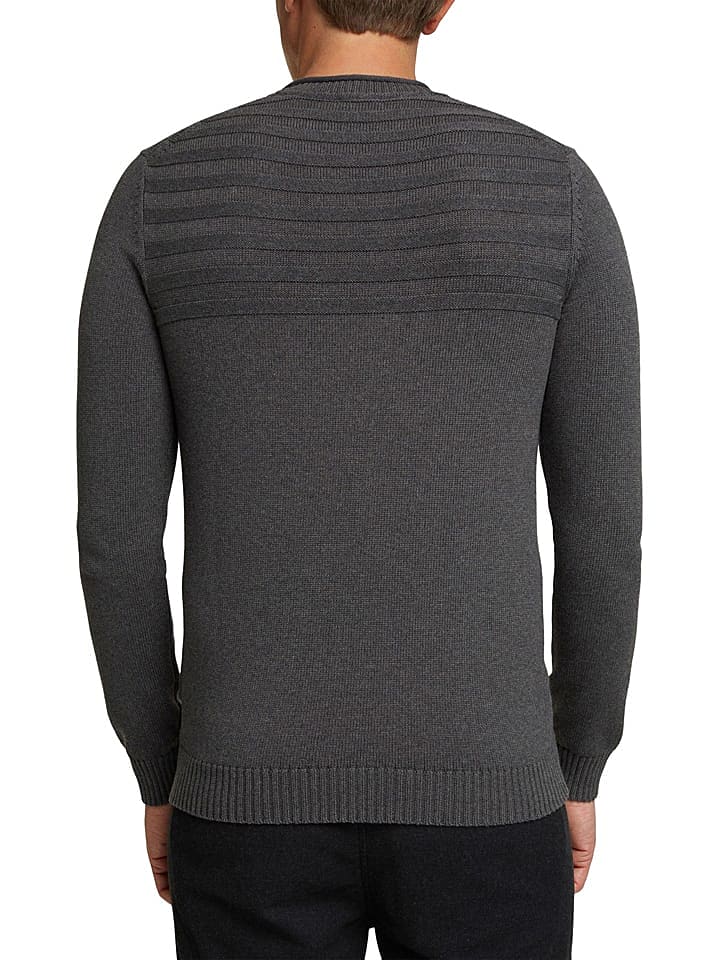 ESPRIT Pullover in Anthrazit günstig kaufen XXL