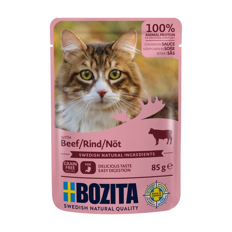 Probierpaket Bozita Häppchen in Soße Pouch 12 x 85 g zu TOP-Preisen
