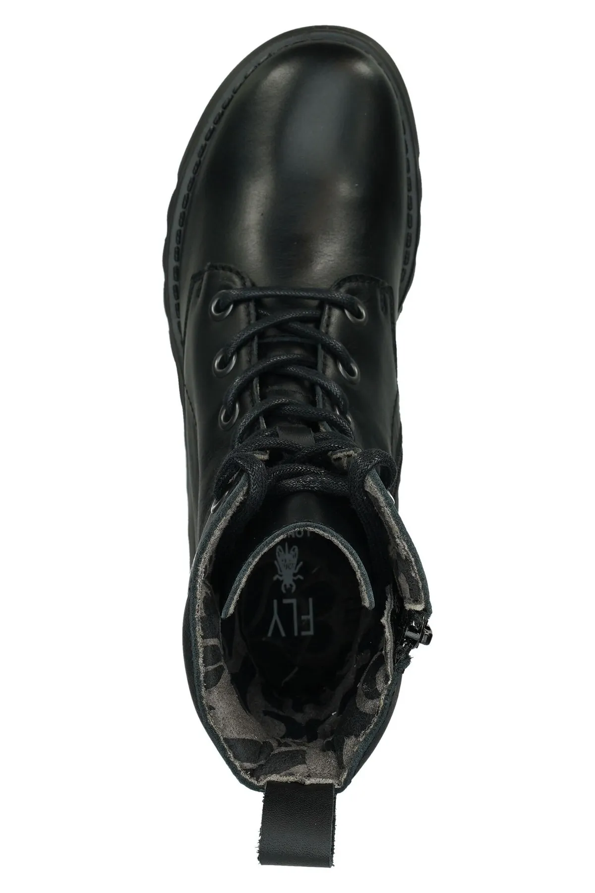 Fly London  Stiefelette - Schwarz - Flacher Absatz