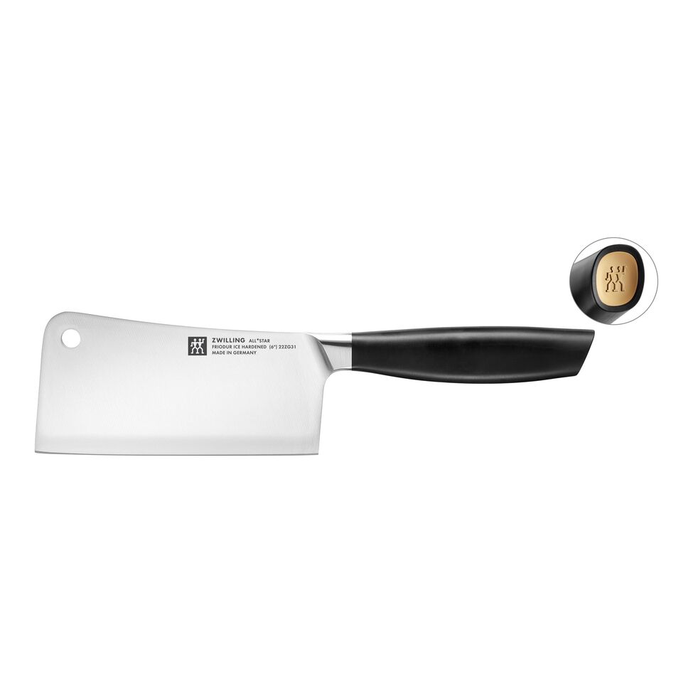 Hackmesser 15 cm, Gold Matt