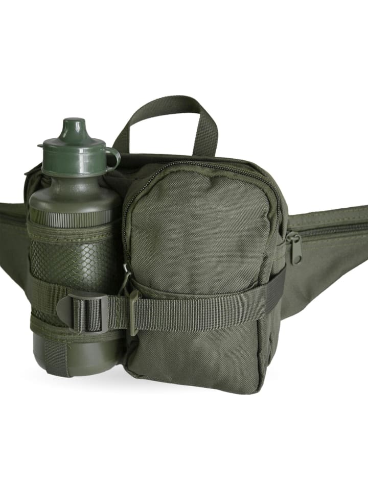 Normani Outdoor Sports Hüfttasche mit Trinkflasche 500 ml in Oliv günstig kaufen 500 ml