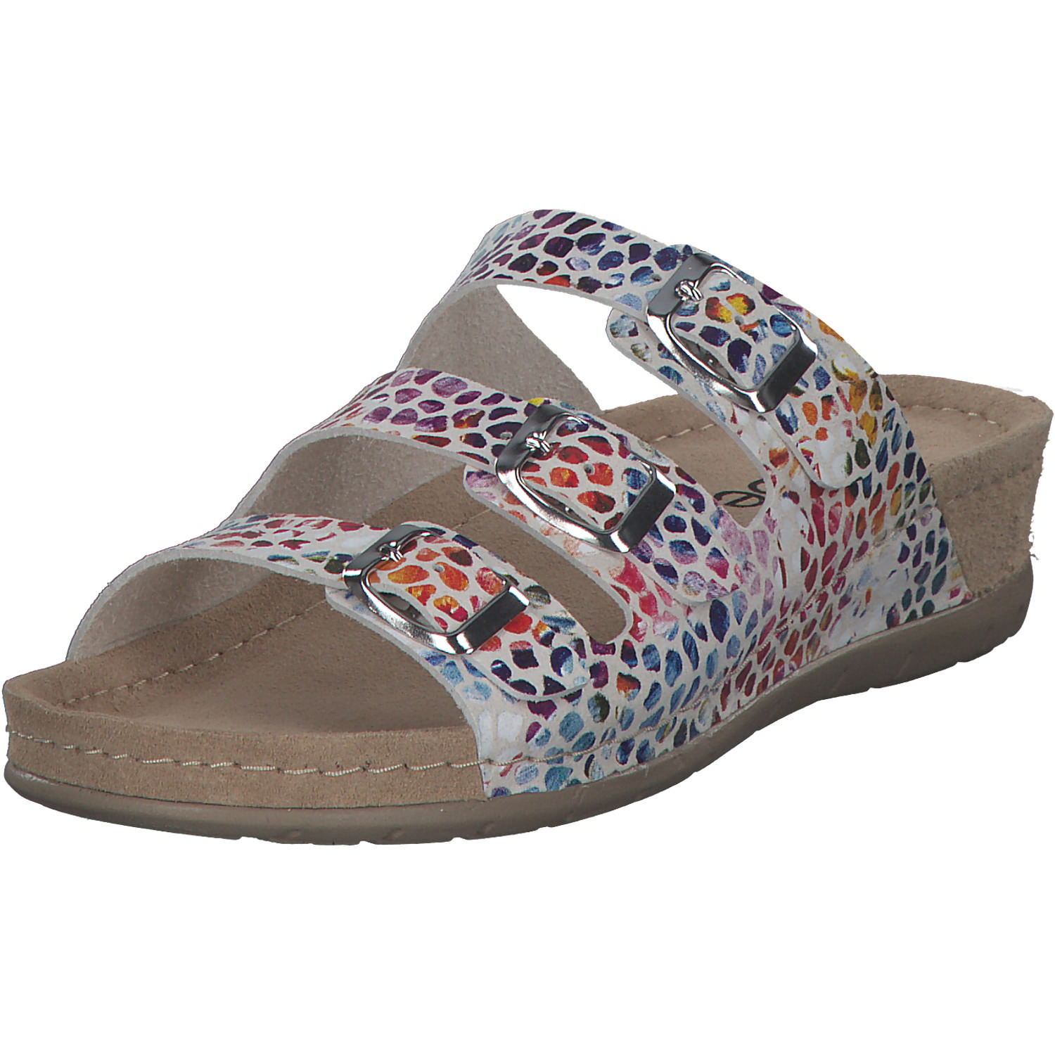 Rohde 5851, Hausschuhe & Pantoffeln, Damen, beige - muster