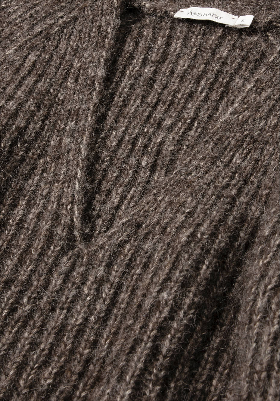 Pullover aus Alpaka mit Bio-Baumwolle