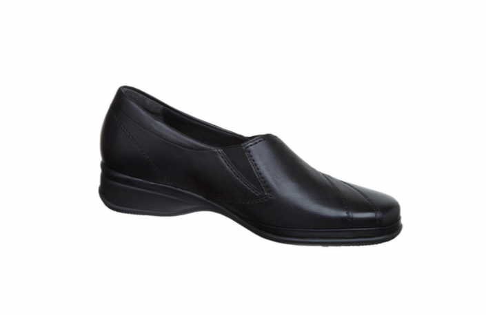SEMLER Komfort Slipper schwarz