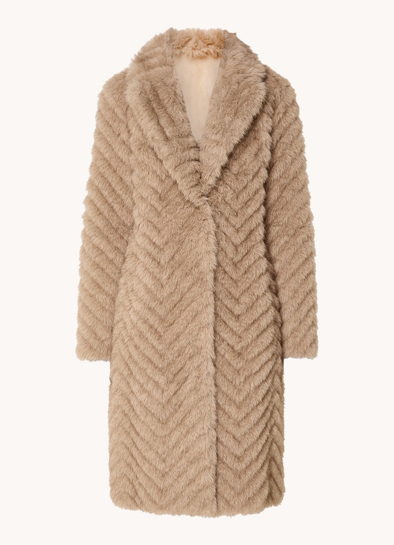 Beaumont Beau reversible faux fur coat