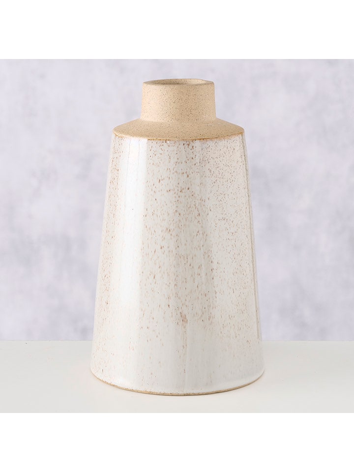 Boltze Vase ''Catrinia'' in Beige - (H)19 x Ø 12 cm günstig kaufen onesize