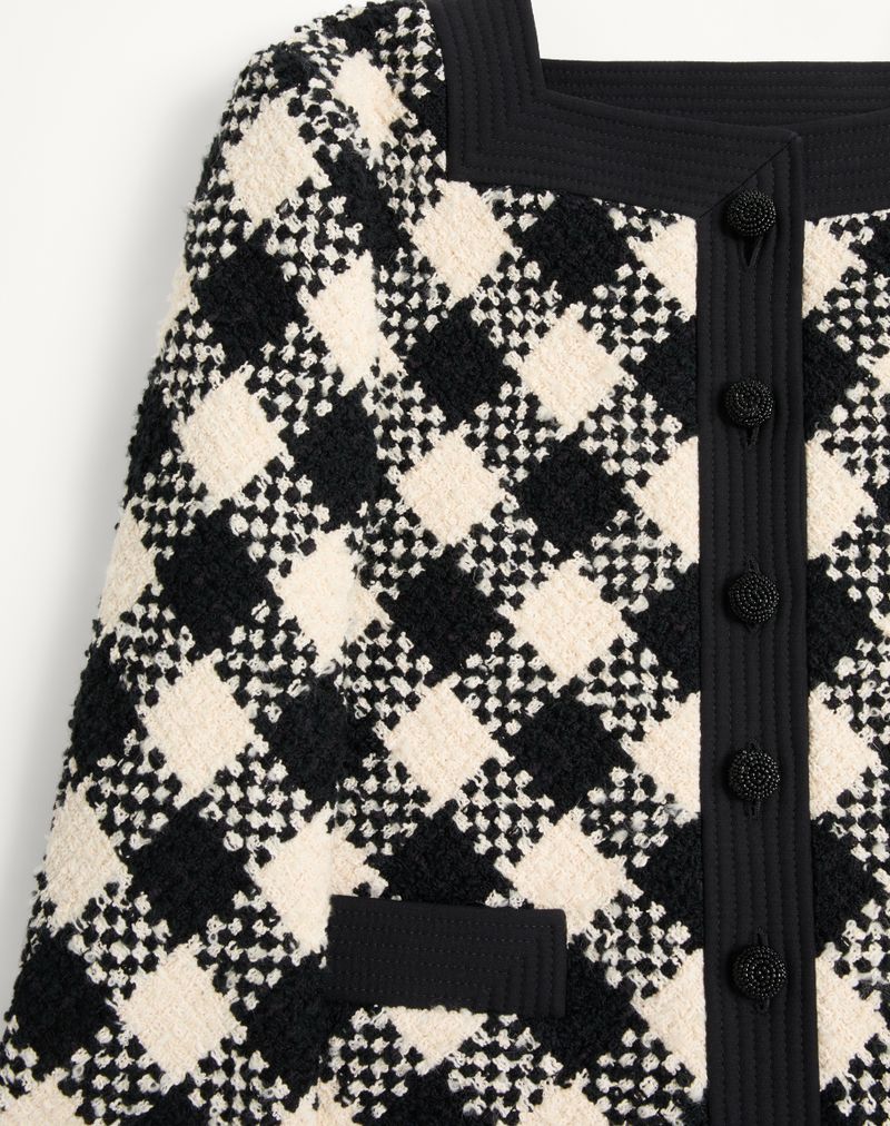 Jaqueta Damier Tweed