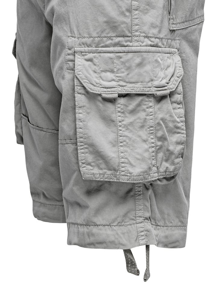 Amaci&Sons Cargoshorts CRYSTAL in Hellgrau günstig kaufen