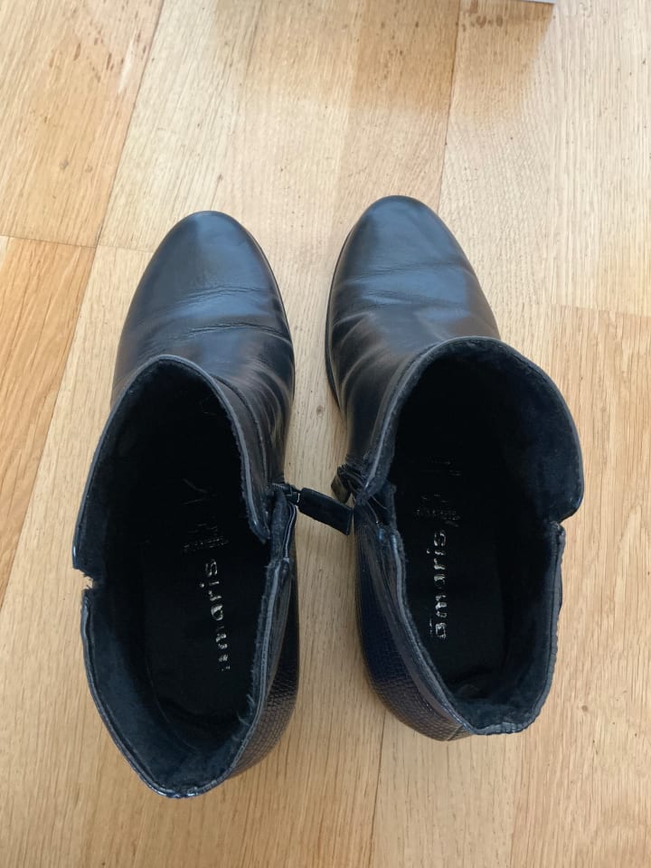 Tamaris Stiefelette Navy - 2x getragen günstig kaufen 39