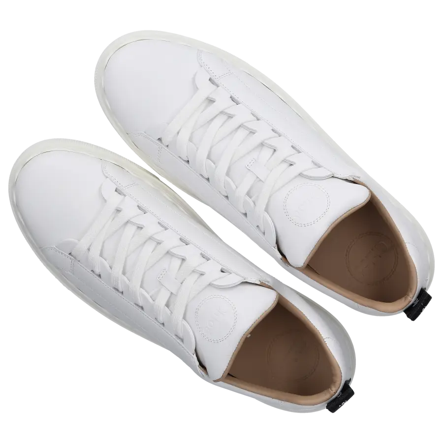Chloé - Sneaker low LAUREN Nappaleder - weiß