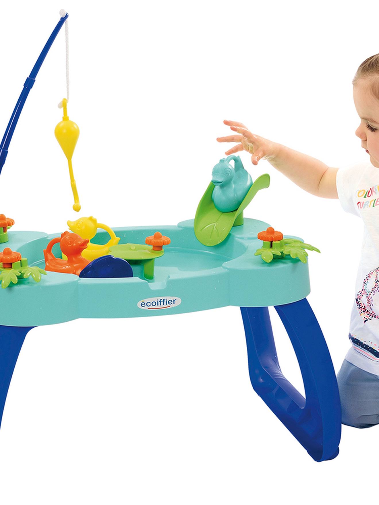 Ecoiffier Kinder Outdoor-Spieltisch mit Angelspiel ECOIFFIER - mehrfarbig