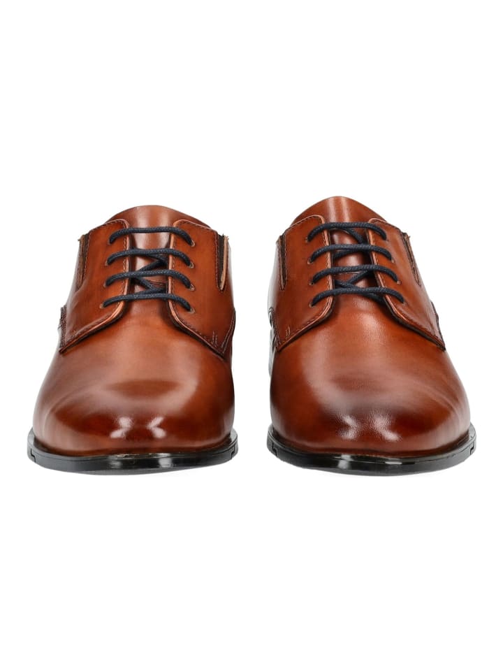 Bugatti Businessschuhe in Cognac günstig kaufen