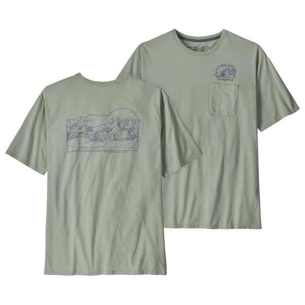 Patagonia - Lost And Found Organic Pocket T-Shirt - T-Shirt