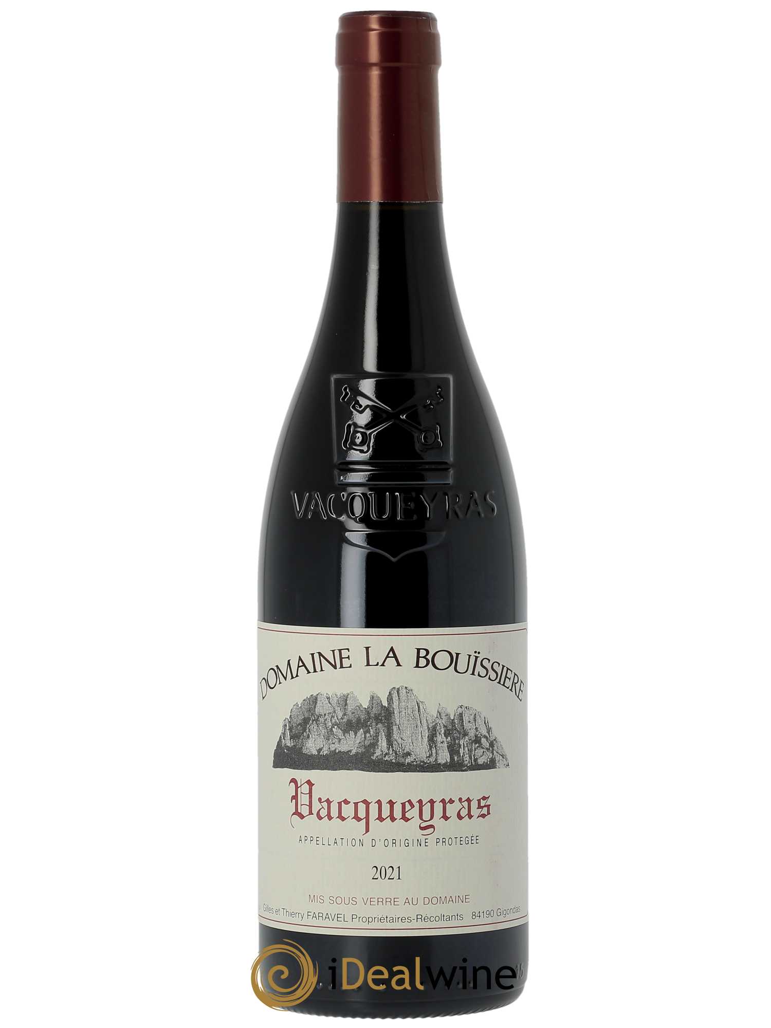Vacqueyras La Bouïssière  2021 - Lot de 1 Bouteille