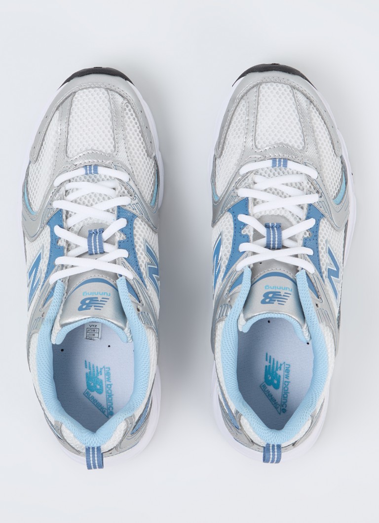 Baskets New Balance 530 en mesh avec détails en cuir
