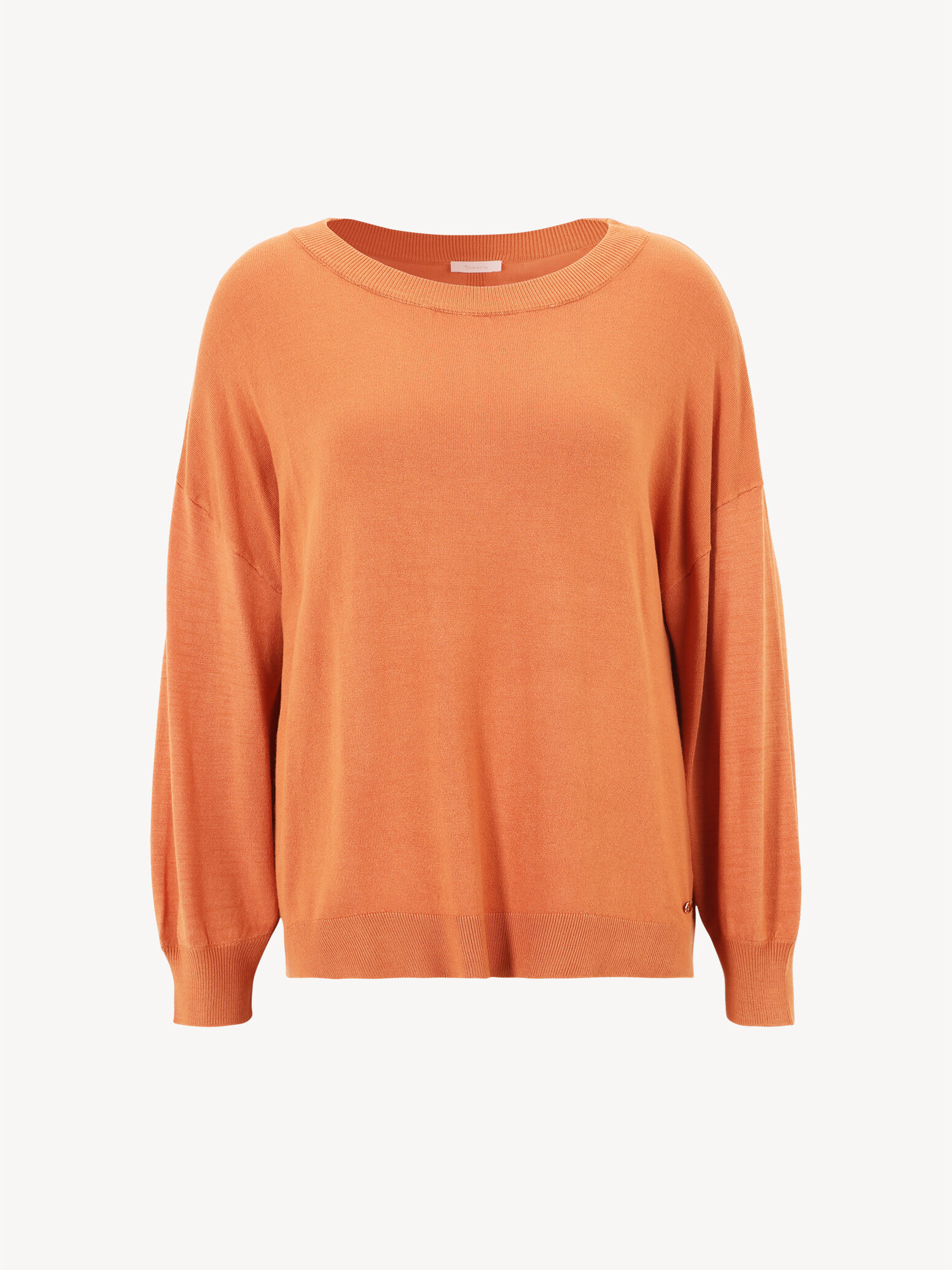 Pull-over en tricot - orange