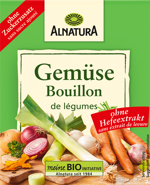 Alnatura Bio Gemüsebouillon Würfel hefefrei