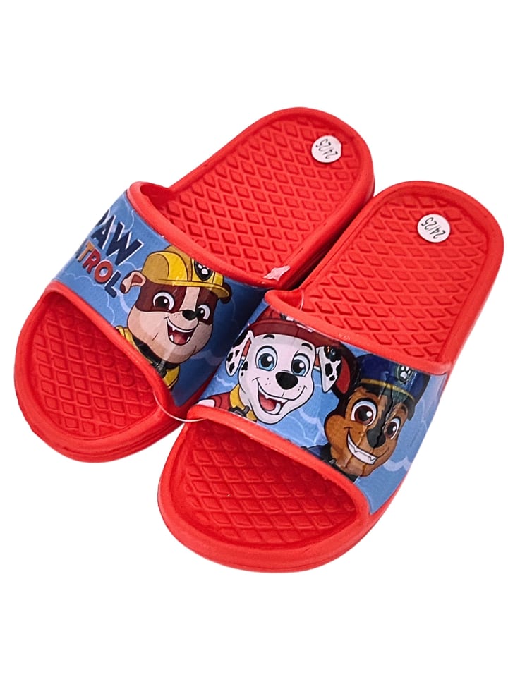 Paw Patrol Badelatschen Paw Patrol in Rot günstig kaufen