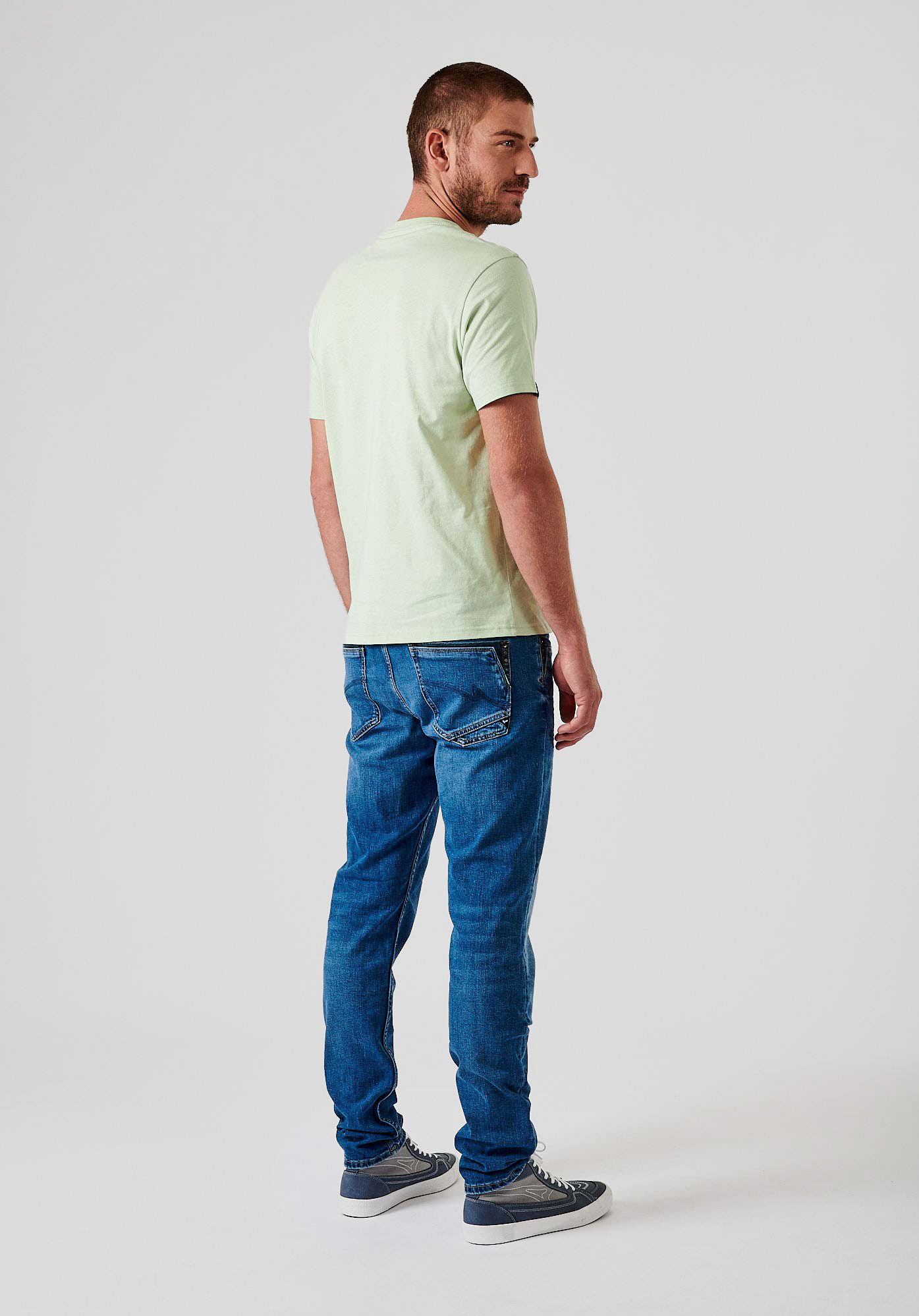 LERES  T-shirt vert Homme en 100% coton bio