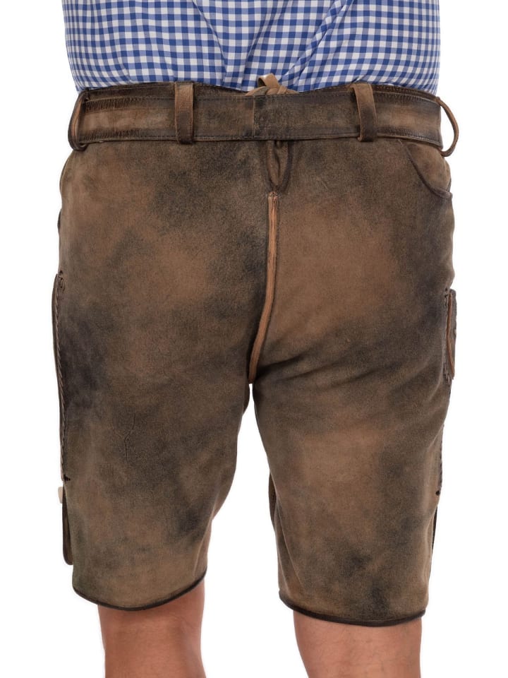 MADDOX Lederhose MITTELBERG in hellbraun günstig kaufen