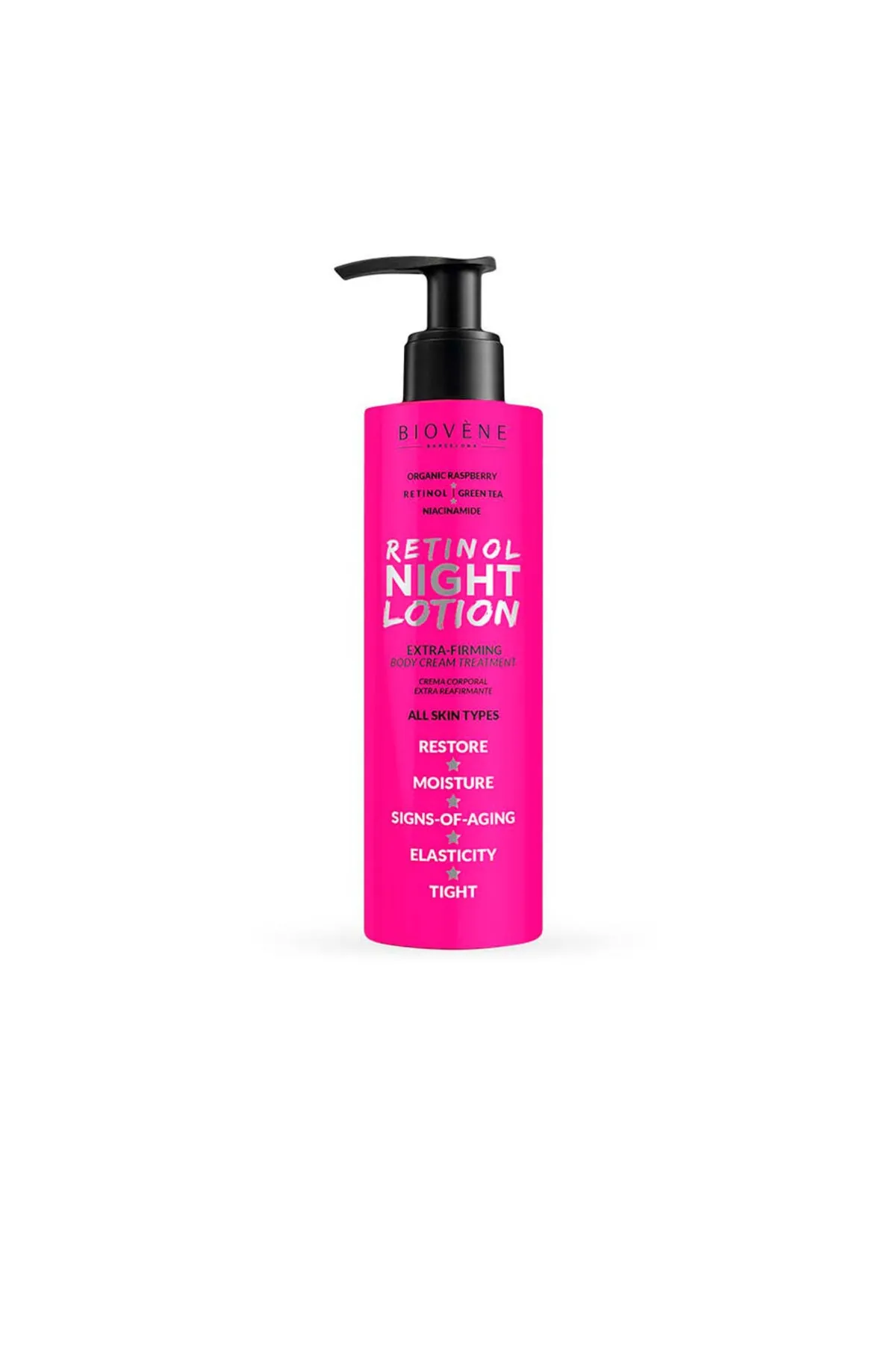BIOVENE  Retinol Nachtlotion Extra-straffende Körpercreme Behandlung Biovène 200 ml