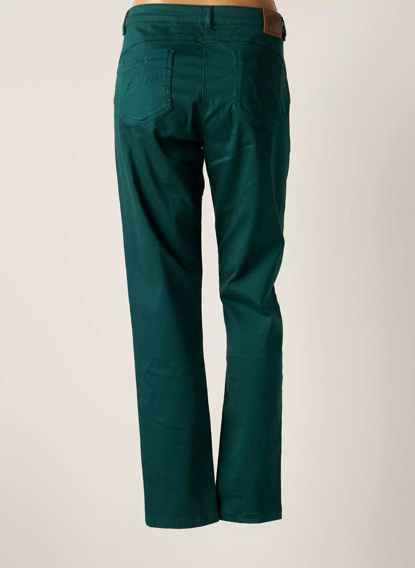 Thalassa Pantalons Slim Femme couleur vert